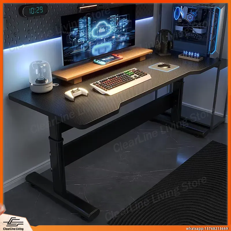Esports Gaming Setup - 높이 조절 가능한 전동식 게이밍 책상