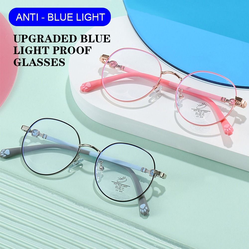 Gaming Glasses Blue - 안티 블루 라이트 어린이 안경, 어린이,