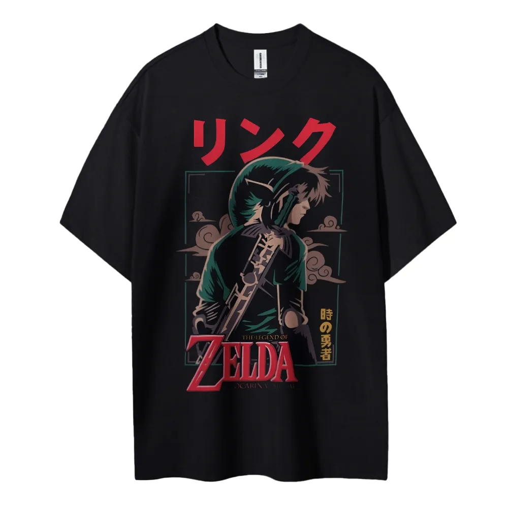 Esports Gaming Shirts - 젤다의 전설 링크 티셔츠 남성용 면