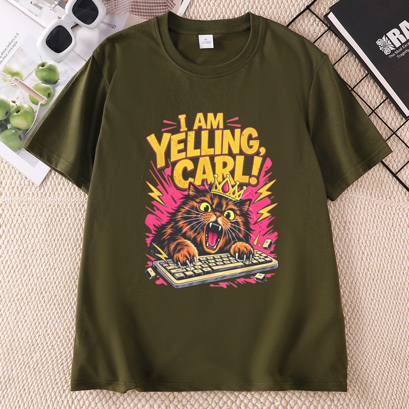 나는 소리를 지르고 있다 칼 티셔츠 여성용 재미있는 던 - Esports Gaming Shirts 리뷰 및 가격