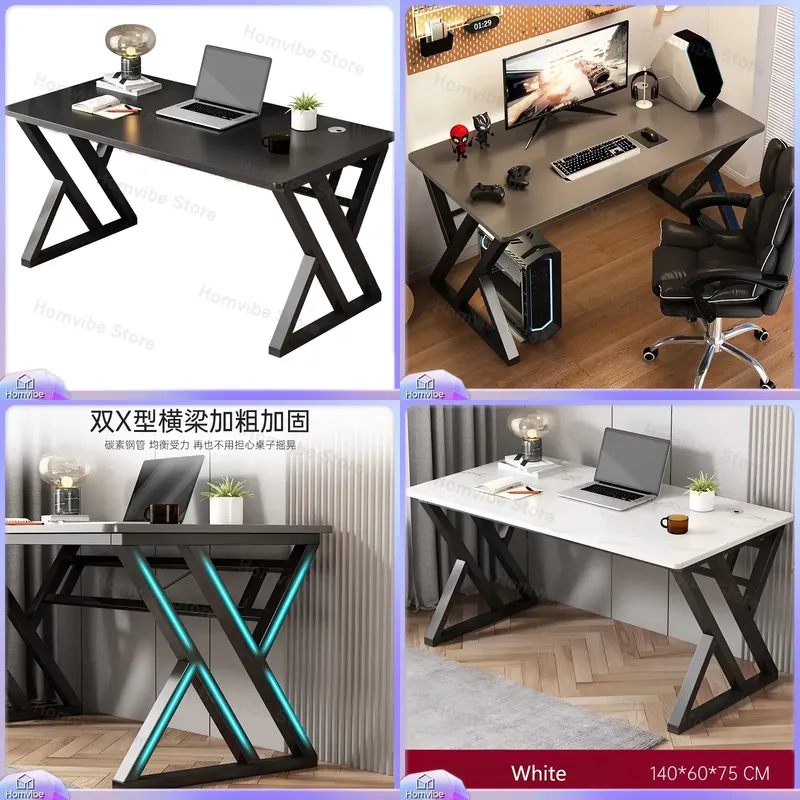 현대적인 미니멀리스트 컴퓨터 책상 (홈 오피스, 게임, - Esports Gaming Setup 리뷰 및 가격