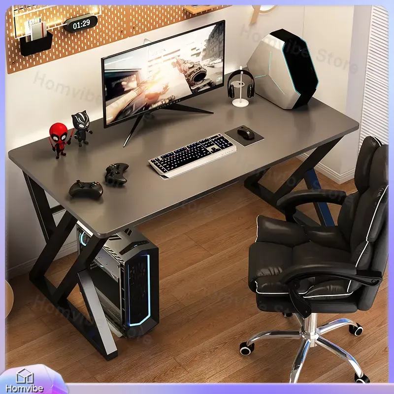 현대적인 미니멀리스트 컴퓨터 책상 (홈 오피스, 게임, - Esports Gaming Setup 리뷰 및 가격