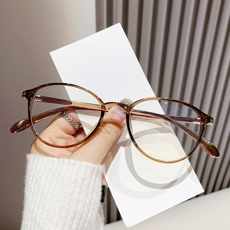 세련된 광학 안경, 트렌디한 작은 타원형 안경 프레임, - Gaming Glasses Blue 리뷰 및 가격
