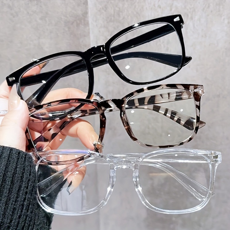 1/2/3Pcs 남성과 여성을위한 사각형 안티 블루 라 - Gaming Glasses Blue 리뷰 및 가격