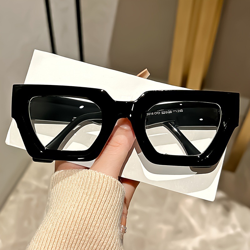 새로운 유행 두꺼운 프레임 사각 안경, 컴퓨터 보호 안 - Gaming Glasses Blue 리뷰 및 가격