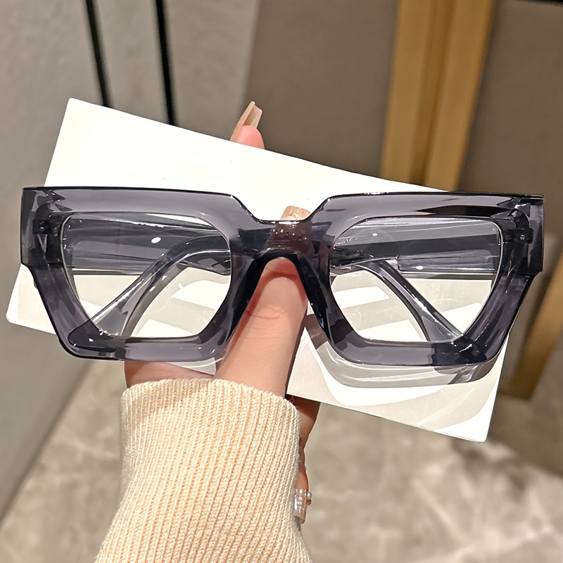 새로운 유행 두꺼운 프레임 사각 안경, 컴퓨터 보호 안 - Gaming Glasses Blue 리뷰 및 가격